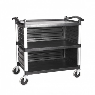 service trolley for restaurant plastic utility cart