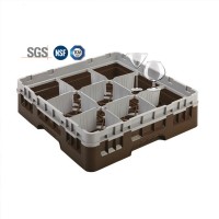 Ite Champagne Washing Machine Warehouse Dish Washer Spoon And Washer Of Storage Industrial 36 Slot Display Racking For Glass